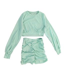 Mint Green short set